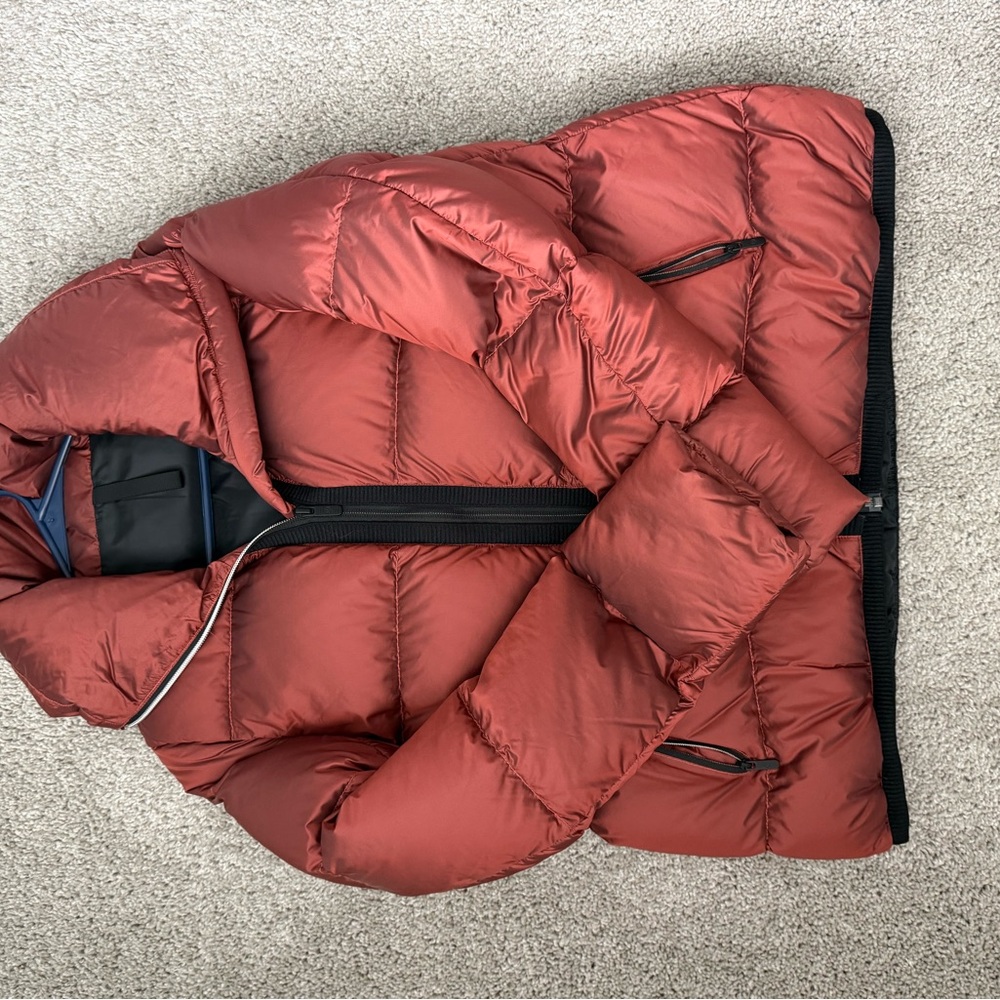 Warm Rust Puffer Jacket - image 2